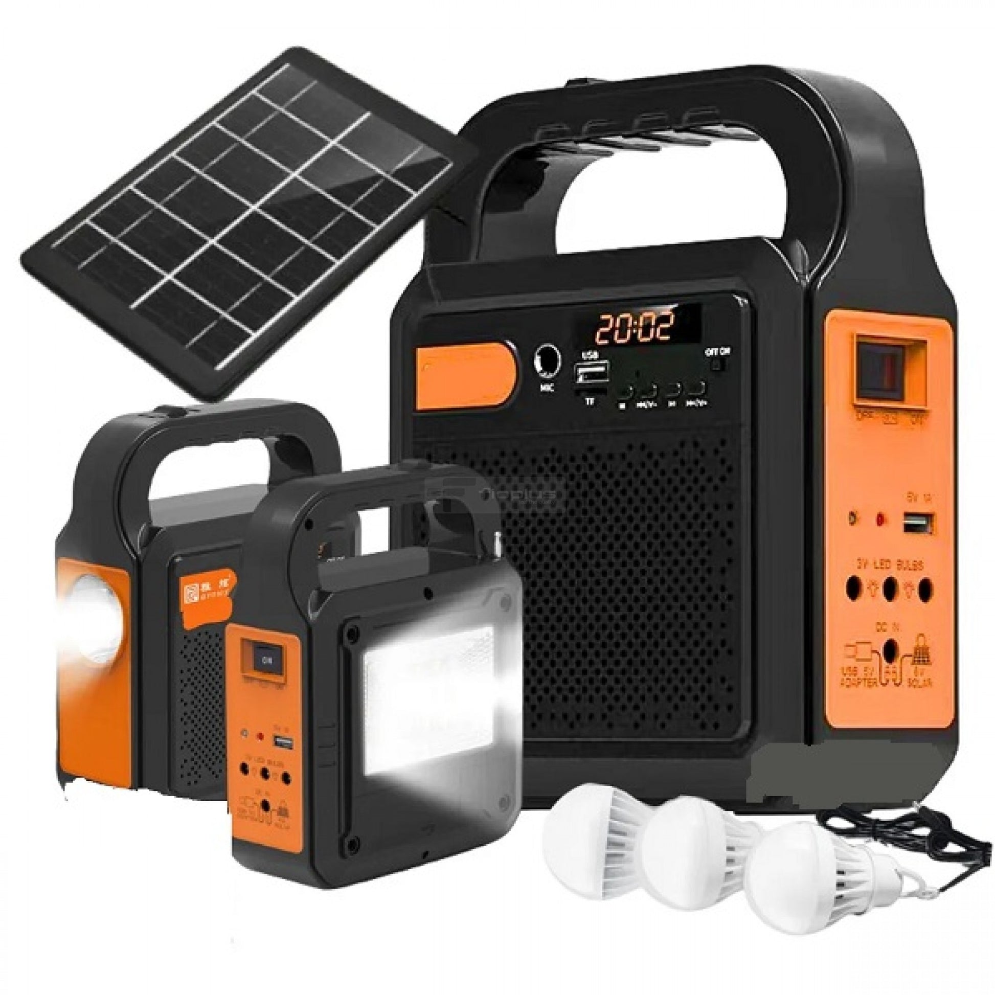 Fioplus FIO YSF200 Güneş Enerjili Panelli Kamp Hoparlörü