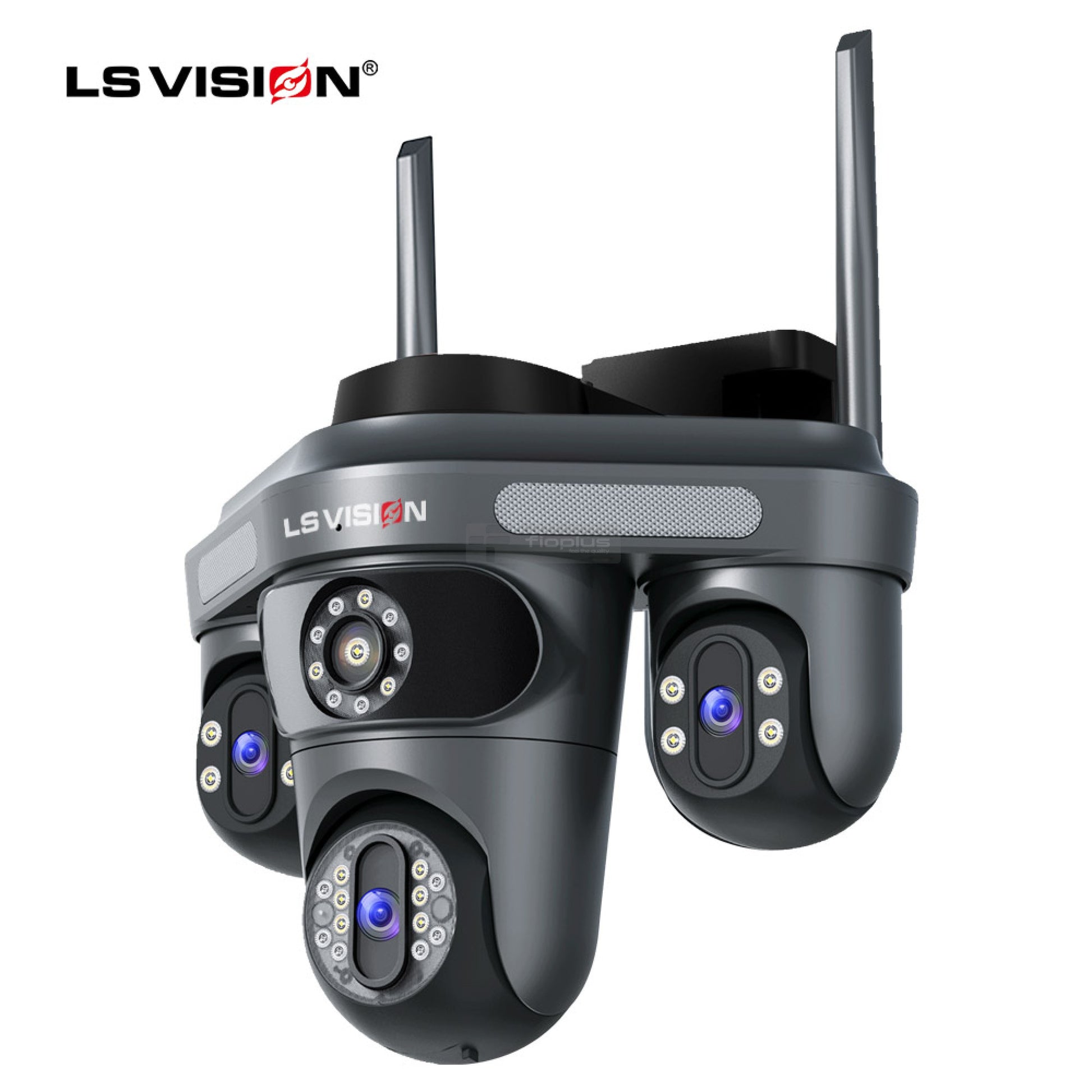 P2030 – Çift Lensli Güvenlik Kamerası, Hareket Sensörlü, WiFi Bağlantılı