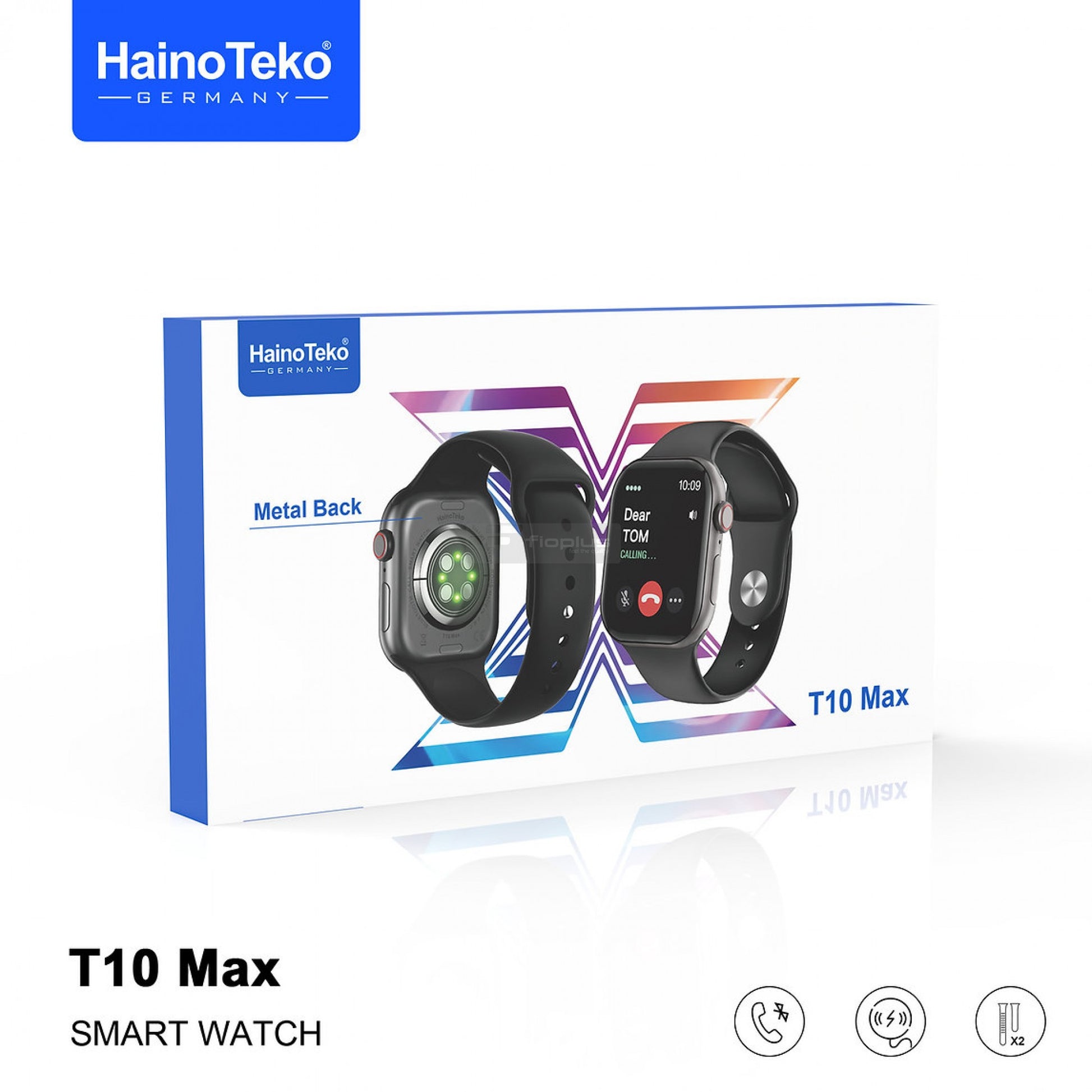 HainoTeko T10 Max Su Geçirmez Amoled Ekran Akıllı Saat