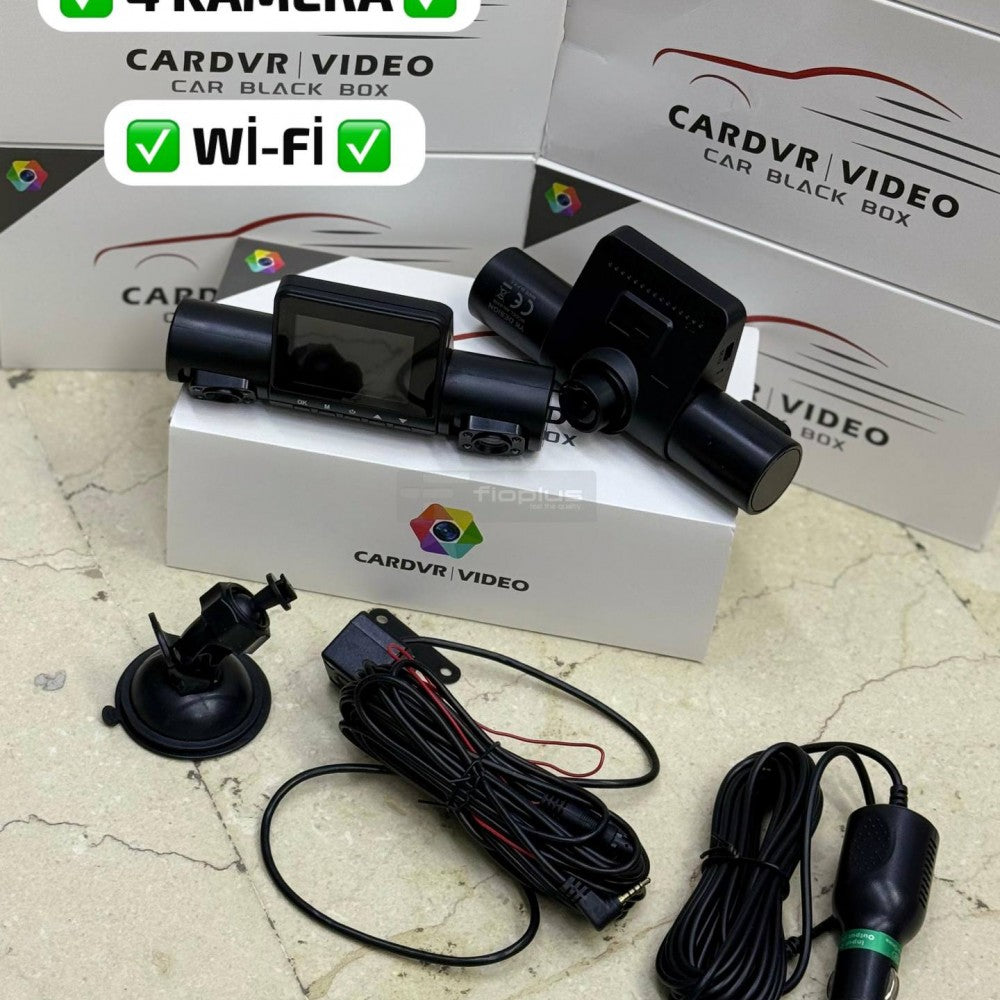 6308 4 Kameralı Araç DVR – Wi-Fi