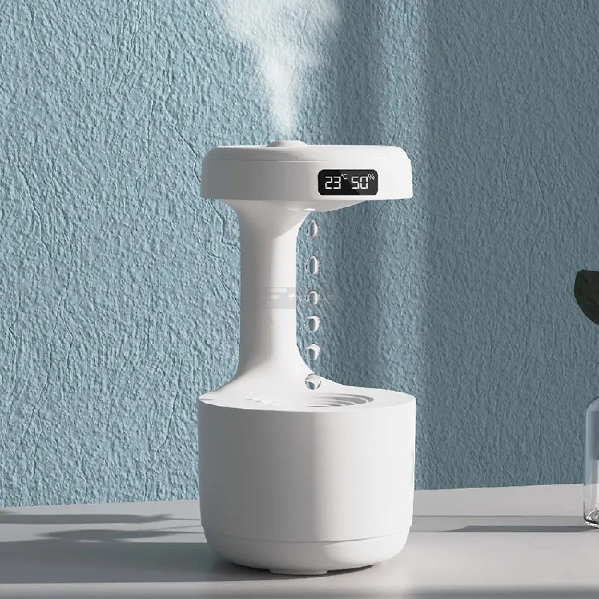 FiOPLUS LZS99 – 600ml Yaratıcı Ultrasonik Anti Yerçekimi Su Damlası Nemlendirici