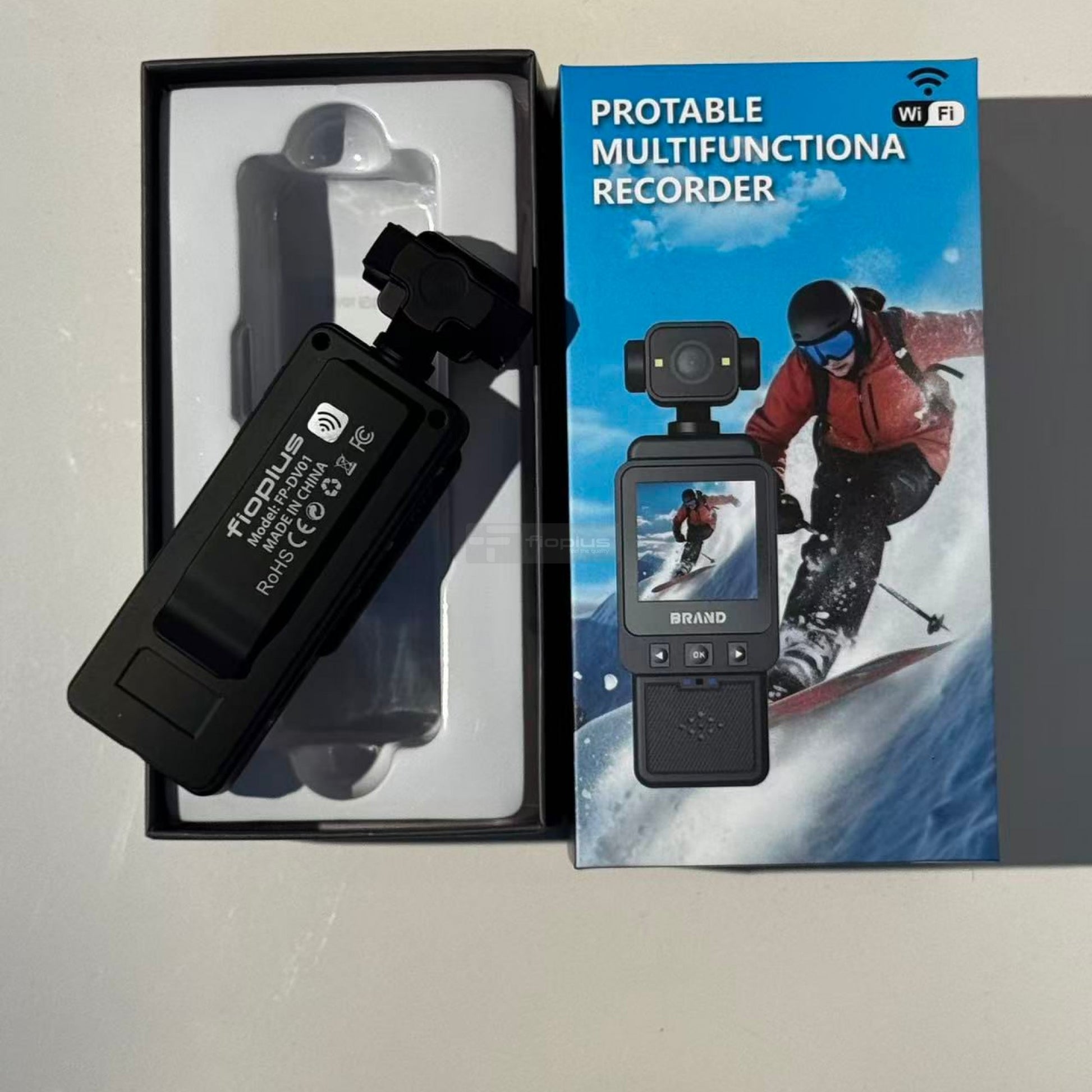 Fioplus FP-DV01 1080P Full HD WiFi Akıllı Vücut Kamerası