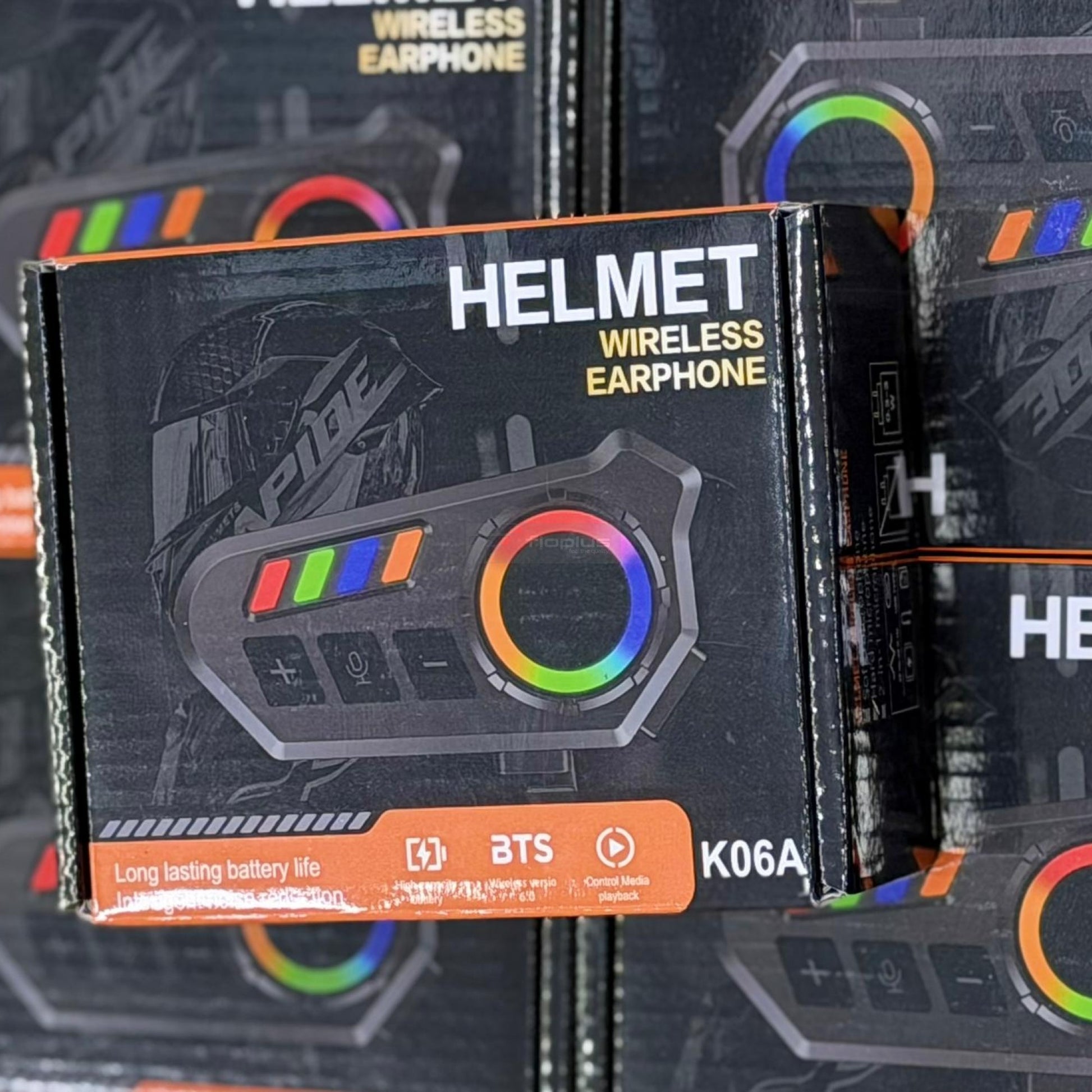 Fioplus FIO K06A 10 Kişilik Mesh Bağlantılı Motosiklet İnterkomu
