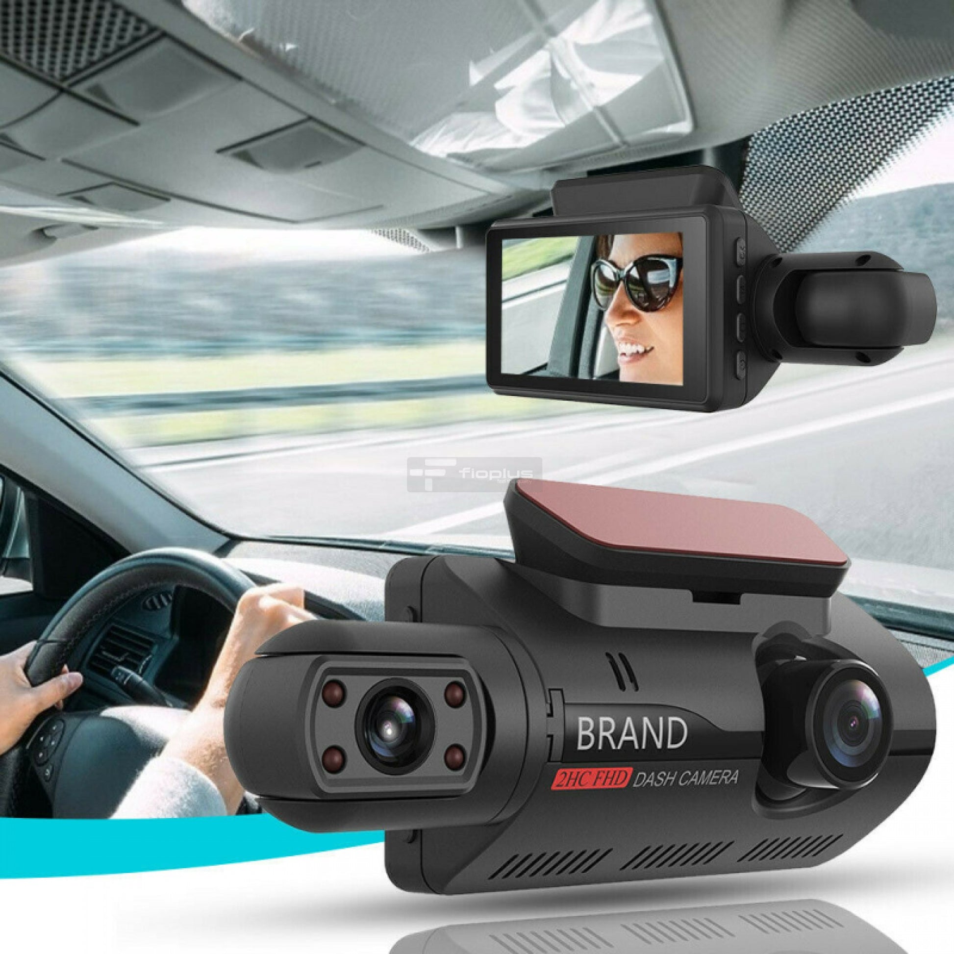 Fioplus FIO A68 HD 1080p G-Sensörlü Akıllı Araç Kamerası