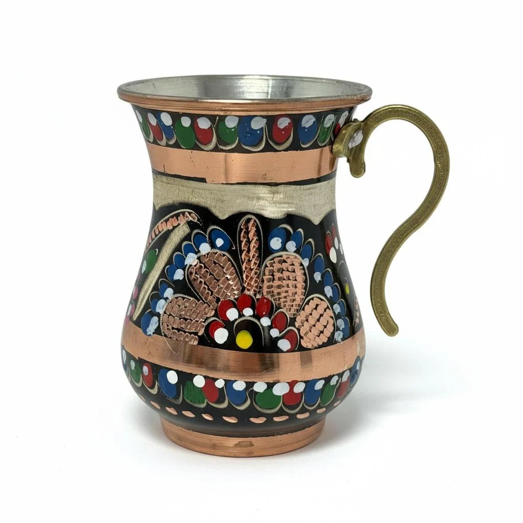 Bakır Mine İşleme Göbekli Tepe Bardak & Maşrafa