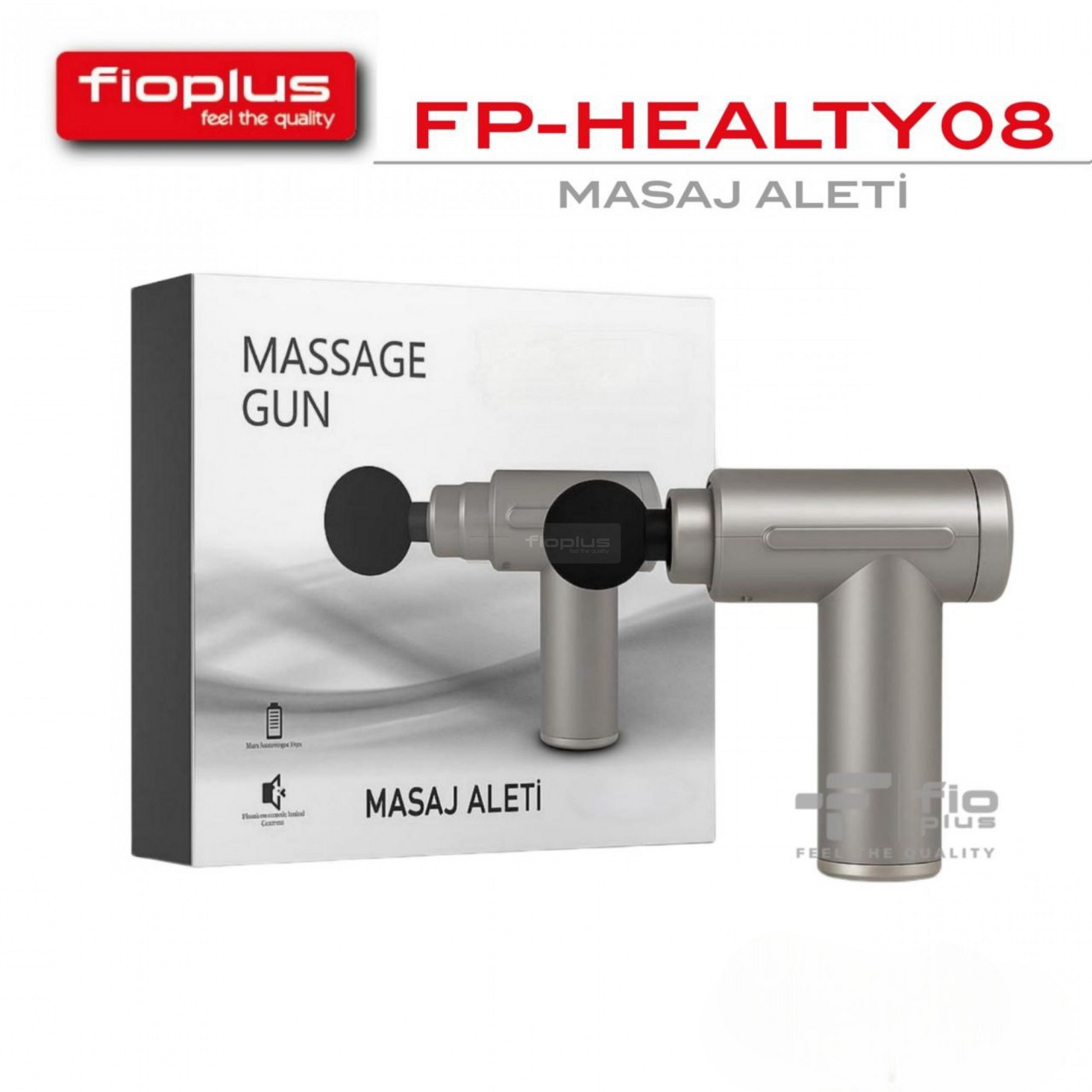 FiOPLUS FP-HEALTY08 Şarjlı Masaj Aleti (Massage Gun)