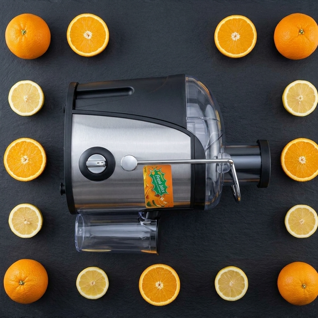 1200W Güçlü Katı Meyve Sıkacağı – Yüksek Verimli, Çift Hızlı Profesyonel Juicer