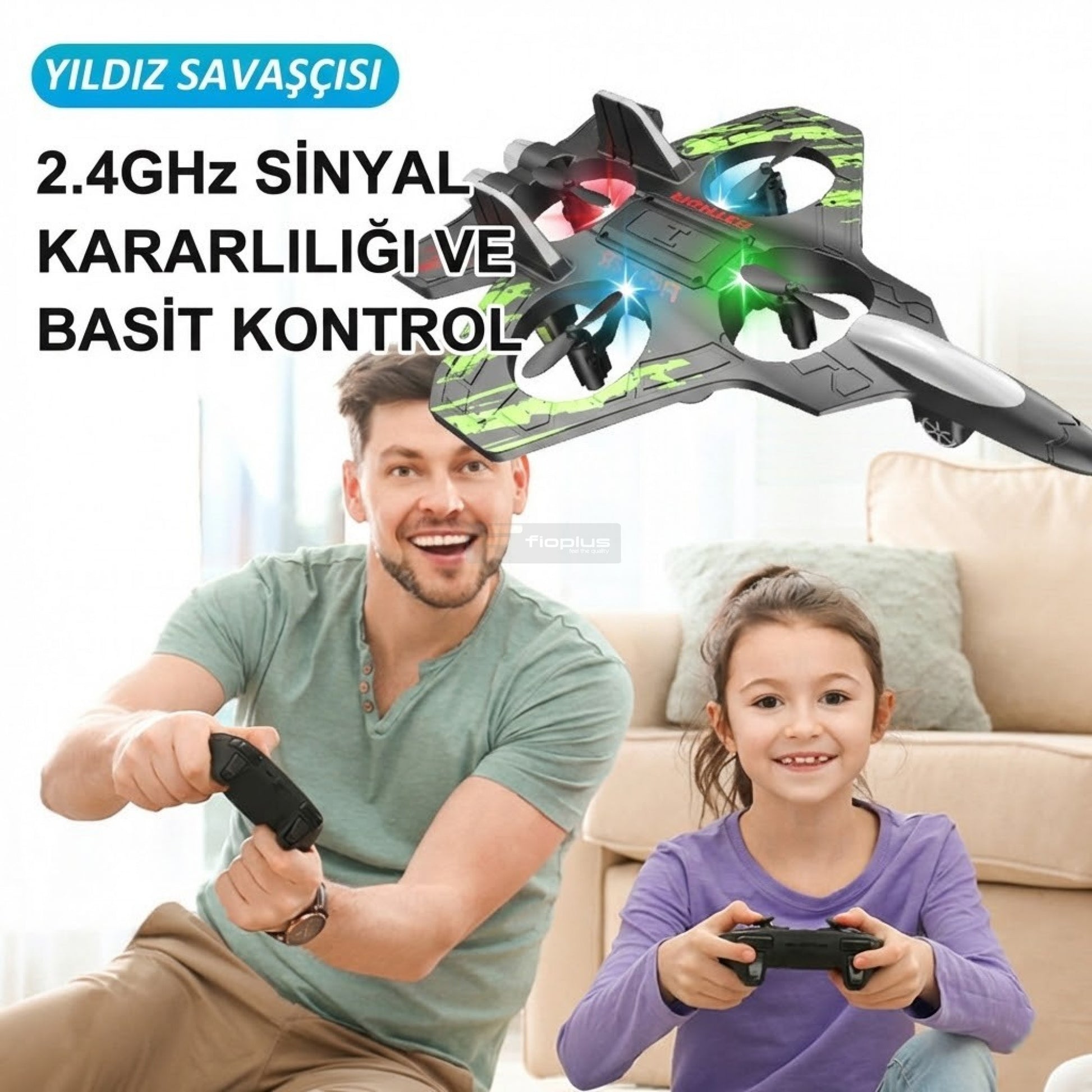 FIO F166 Kırılmaz EPP Gövdeli ve 150 Metre Menzilli Akıllı Drone
